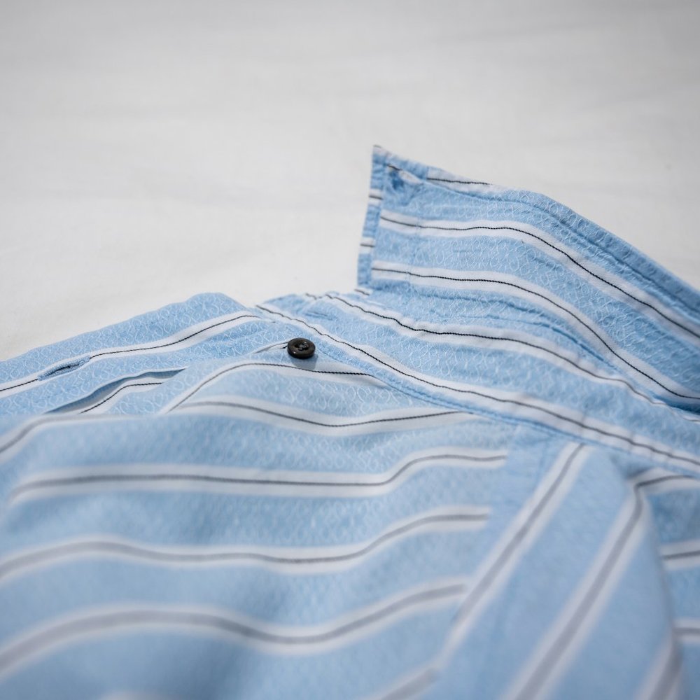 Super Classy Tasso Elba Striped Dress Shirt - Picture 10 of 10